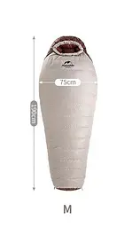 Спальник Naturehike Snowbird (NH20YD001) +7°C - з натуральним пухом - 190см - мініатюра 8