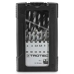 Набір свердел по дереву Trotec 15 pieces Wood Drill Set (6200001101) - мініатюра 3
