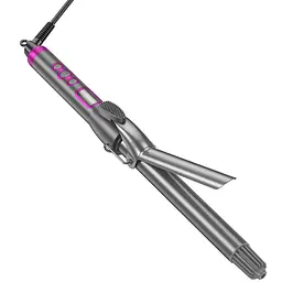 Плойка для волосся Hoco HP43 Electric manual curling iron with digital display Gray - мініатюра 7