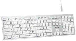 Клавіатура бездротова A4Tech Fstyler FBX50C White - мініатюра 3
