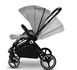 Універсальна коляска 2 в 1 Lionelo Mika Grey Stone, сіра (LO-MIKA 2IN1 GREY STONE) - мініатюра 5