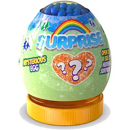 Іграшка-антистрес Lovin Surprize Egg 80135, 130 мл - мініатюра 2