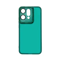 Защитный чехол для OPPO Reno14 5G, Shade, зеленый, TPU+PC, матовый, защита всего корпуса, панель-накладка, противоударный, с высокими бортами, амортизирует удары при падениях, ArmorStandart (ARM87425)