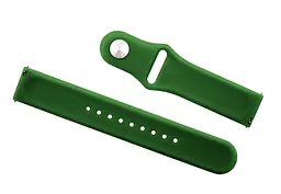 Ремінець BeWatch для Amazfit Bip Lite/Bip U/Pro/Mini/GTS/GTS 2/Gtr 42мм силіконовий 20 мм Зелений (1010306) - мініатюра 4