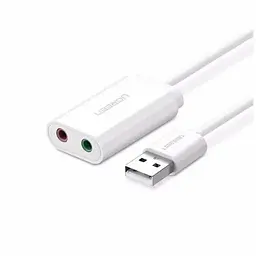 Звукова плата Ugreen US205 white (30143)