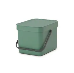 Відро для сміття Brabantia Sort&Go, 6 л, темно-зелений (129841) - мініатюра 2