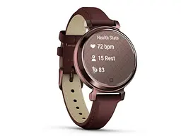 Смарт-годинник Garmin Lily 2 Dark Bronze with Mulberry Leather Band (010-02839-61) - мініатюра 3