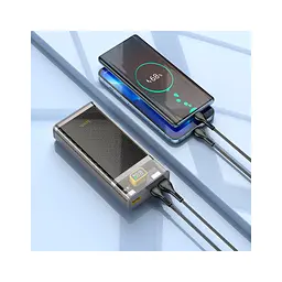 Батарея універсальна HOCO 20000mAh, 22.5W, Black (J103A / 45366) - мініатюра 7