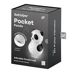 Вакуумний стимулятор із вібрацією Satisfyer Pocket Panda Satisfyer SX2176 100852 - мініатюра 2