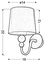 Бра Candellux 21-39163 BEBE - мініатюра 2