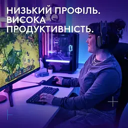 Клавіатура бездротова Logitech G515 LIGHTSPEED TKL (920-012565) чорна - мініатюра 7
