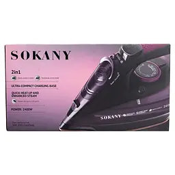 Праска SOKANY AJ-2085 бездротова з керамічною підошвою Sokany HP-UR-2 - мініатюра 8