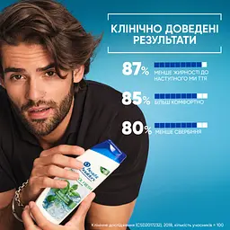 Шампунь Head & Shoulders Проти лупи Свіжість ментолу 625 мл (8006530029339) - мініатюра 8