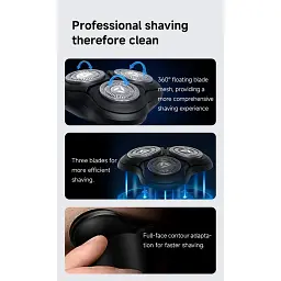 Електробритва Doco Shaver RS002 Black - мініатюра 4