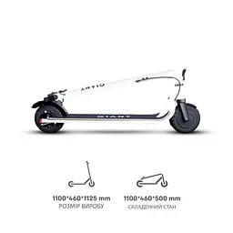 Електросамокат GIANT U9 PRO 600W 13Ah 9.25 дюймів, чорний ( з посиленим акумулятором) - мініатюра 7