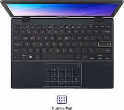Ноутбук ASUS EeeBook 12 L210M 116" HD 4/64GB N4020 (L210MA-DS04) Star Black (OB) - мініатюра 3