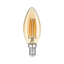Лампа LED FILAMENT С37 6W E14 2200K VIOLUX ( 833022 )