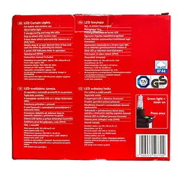 Led Штора гірлянда зірки 9 шт Melinera curtains - мініатюра 3