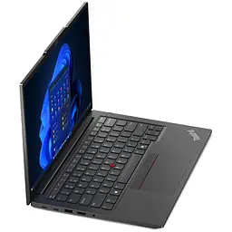 Ноутбук Lenovo ThinkPad E14 Gen 6 з процесором Intel Core Ultra 5 125U pana la 4.3 GHz, 14", WUXGA, IPS, 32GB DDR5, 1TB SSD, Intel графікою, Windows 11 Pro, чорний, 3Y Onsite upgrade - мініатюра 4