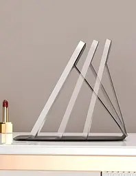 Дзеркало для макіяжу Lighted makeup mirror з LED-підсвічуванням, складне, сенсорне керування, Type-C, з регулюванням яскравості - мініатюра 5