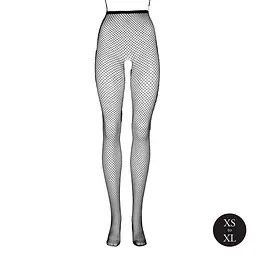 Колготки Le Désir with small fishnet structure, XS–XL (чорний) - мініатюра 9