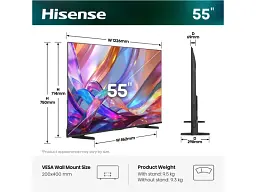 Телевізор Hisense 55E7S - мініатюра 2