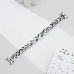 Металевий браслет-ланцюжок для XiaomiBand 8 Сталевий