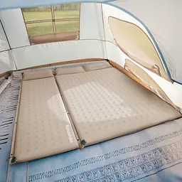 Килимок надувний із подушкою Naturehike CNK2550WS025 60 мм Зелений - мініатюра 7