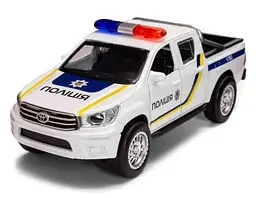 Автомодель TOYOTA HILUX Поліція KIDDISVIT KM250426 Різнокольоровий shop (6974465202511)