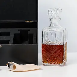 Подарунковий набір Whiskey Stones "Сталевий" №7 Selecta - мініатюра 7