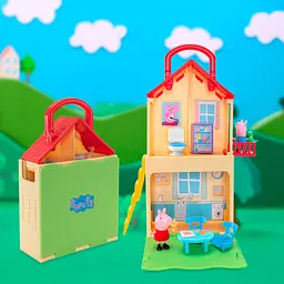 Ігровий набір Peppa Будинок Пеппи Розкладай і грай (PEP0700) - мініатюра 6
