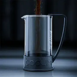 Кавоварка френч-прес Bodum Brazil, 1 л, чорний (10938-01) - мініатюра 3