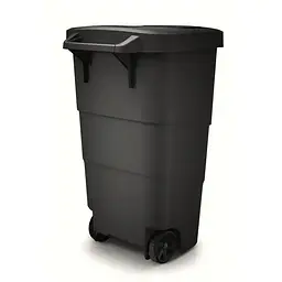 Бак для сміття Prosperplast Wheeler 110 л чорний (NBWB110-S411) - мініатюра 2