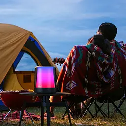 Портативна bluetooth колонка Zealot S66 з LED підсвічуванням чорний - мініатюра 6