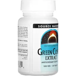 Екстракт зеленої кави Source Naturals 500 мг 30 таблеток - мініатюра 2