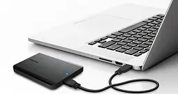 Зовнішній жорсткий диск 2.5" USB 2.0TB Toshiba Canvio Basics EXCL Чорний (HDTB520MK3AA) - мініатюра 5