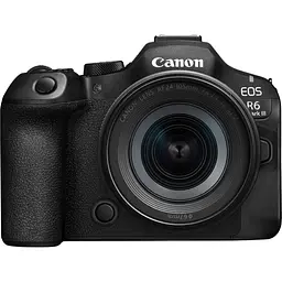 Бездзеркальний фотоапарат Canon EOS R6 Mark III Kit RF 24-105mm f/4-7.1 IS STM Black (7084C031) UA [169371]