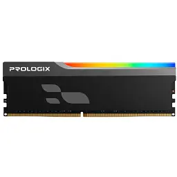 Модуль пам'яті для комп'ютера DDR4 16GB 3600 MHz Onyx Black RGB Prologix (PRO16GB3600YBR4)