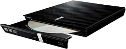 Оптичний привід USB ASUS SDRW-08D2S-U LITE black (SDRW-08D2S-U LITE/DBLK/G/AS) - мініатюра 2