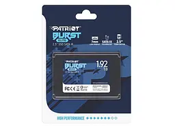 SSD-накопичувач Patriot Burst Elite 1.92 TB (PBE192TS25SSDR) - мініатюра 2