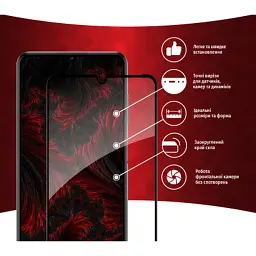 Скло захисне Intaleo Full Glue ZTE Blade V40 Vita (1283126545696) - мініатюра 2