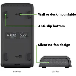 Станция для зарядки Belkin Charger RockStar 10 PORT USB-A 2.4 Amp, 120W - мініатюра 5