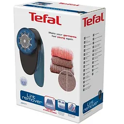 Машинка для чистки трикотажу Tefal чорно-синя (JB1011E0) - мініатюра 8