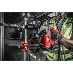 Акумуляторний перфоратор безщітковий SDS-PLUS MILWAUKEE, M18 FHX-0X. 2.5Дж (каркас, HDкейс) - мініатюра 8