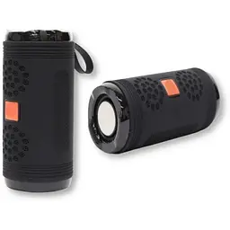 Колонка портативна T&G TG617 15Вт USB AUX FM Bluetooth чорна (ЦУ-00034844) - мініатюра 2