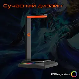 Підставка для навушників та смартфона Meetion MT-U003-A (MT-U003-A) - мініатюра 3