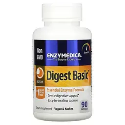 Ензими Digest Basic Essential Enzyme Formula 90 капсул Enzymedica vit0006023