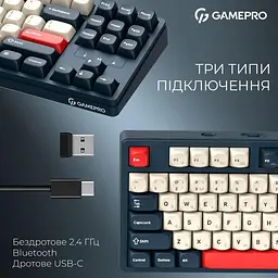 Клавіатура GamePro Asgard Ragnar (MK285BL) - мініатюра 5
