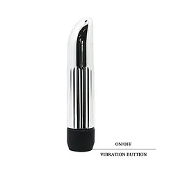 Вібратор Baile Mini Vibrator 14 см сріблястий - мініатюра 5