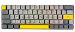 Клавіатура бездротова Epomaker EP64 Mulan Switch UA RGB White (EP64-W-M)
